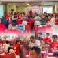 Foto bersama peserta raker 2025 yang terdiri dari All manajemen, all team leader, dan Ranger UP Sebalang