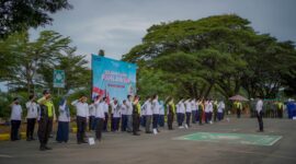 Power People PLN Nusantara Power UP Sebalang mengikuti upacara Hari Pahlawan 2025
