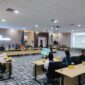 Pemaparan Proses Bisnis PLN Nusantara Power UP Sebalang oleh Manager UP Sebalang Amrul Hakim