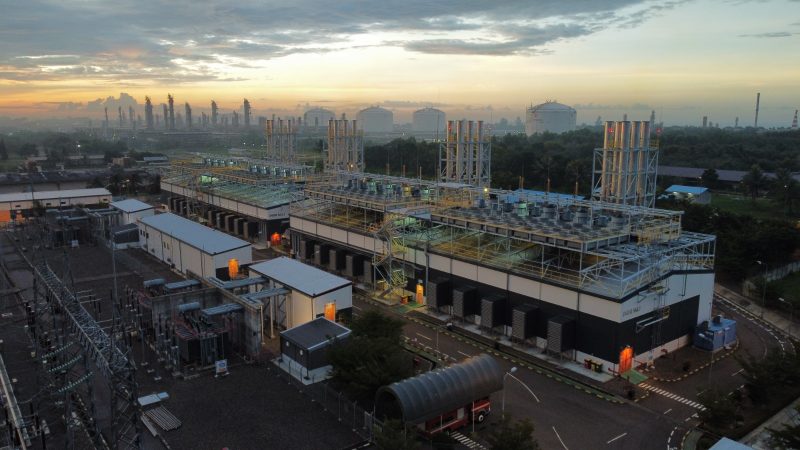 Landscape unit pembangkit Arun yang berlokasi di Lhokseumawe, Aceh. PLN Nusantara Power mensiagakan unit pembangkit di seluruh Indonesia mulai dari Aceh hingga Tidore dalam menyediakan listrik bagi masyarakat Indonesia, khususnya menghadirkan nyala terang di bulan suci Ramadhan 1446 H.