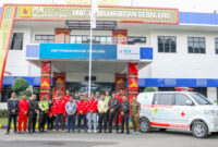 Foto Bersama Seluruh Peserta Sosialisasi Tata Laksana Ambulance PLN Nusantara Power UP Sebalang