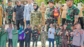 Manager PLN Nusantara Power UP Sebalang turut meninjau langsung lokasi program Corporate Social Responsibility (CSR) pembangunan sumur bor di Desa Tanjung Rejo, Kecamatan Way Khilau, Kabupaten Pesawaran didampingi Bupati Pesawara, Dandim 0421 LS dan Wakil Ketua I DPRD Pesawaran