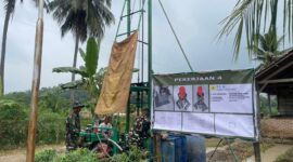 Proses Pengerjaan Sumur Bor Kolaborasi antara PLN Nusantara Power UP Sebalang bersama Kodim 0421/LS terus bergerak menghadirkan akses air bersih bagi masyarakat.