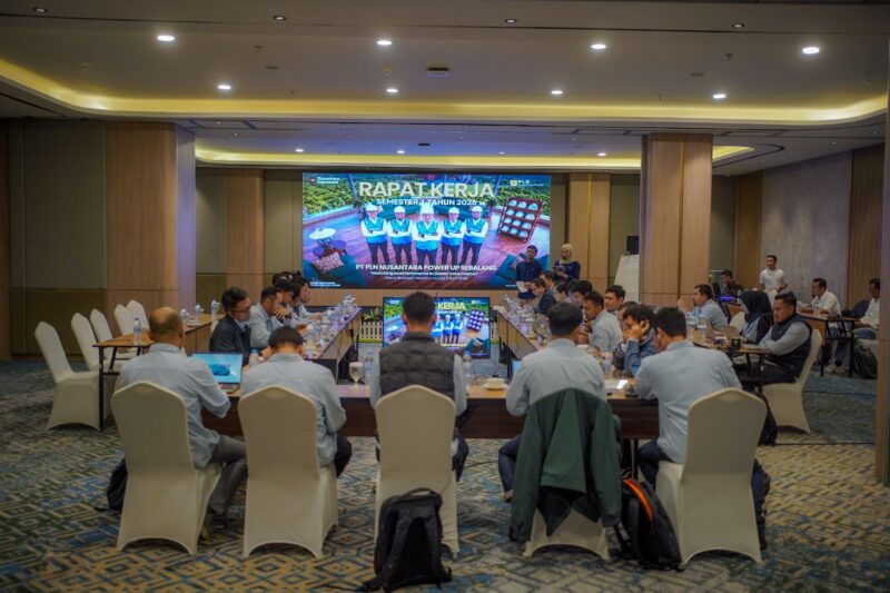 Rapat Kerja Semester 1 PLN Nusantara Power UP Sebalang mengusung tema “Maximizing Asset Performance for Greater Value Creation”