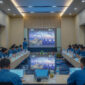 Manager PLN Nusantara Power UP Sebalang memberikan arahan Direktur Utama dalam kegiatan Rapat Kerja Semester 2 Tahun 2026